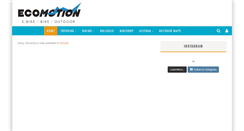 Desktop Screenshot of ecomotion.it