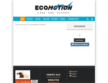 Tablet Screenshot of ecomotion.it